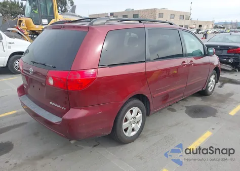 2007 Toyota Sienna Xle z USA, uszkodzony, nr VIN 5TDZK22C27S094040